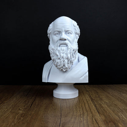 Socrates Bust, Greek Statue, Sculpture