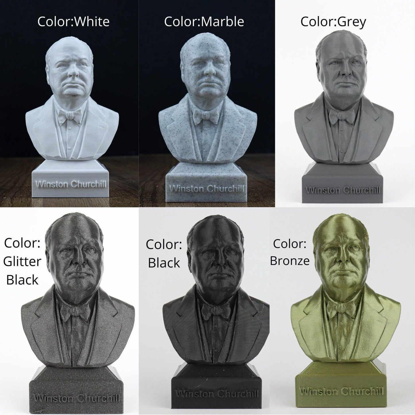 Alan Turing Bust, Enigma Codebreaker Statue, World War II Hero Sculpture