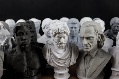 Pack of 3 Busts: 5, 6", 7", 8", 10" Sculptures (from the existing collection!), Value Pack